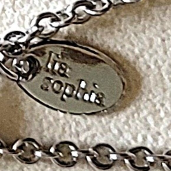 Marble Sapphire Blue Necklace - Picture 5 of 5